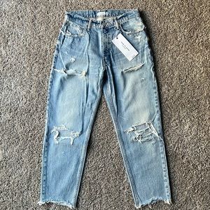 NWT: Moussy Jeans, Japan made, vintage wash, 100% cotton